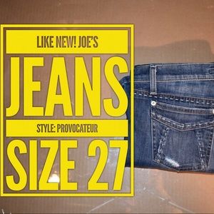 Like New!!! Joe’s Jeans- Fit “Provocateur” Size 27